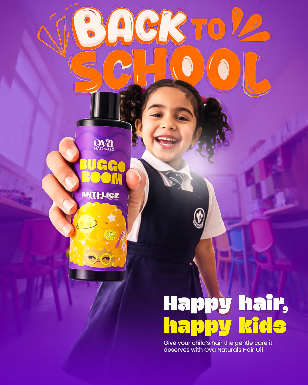 Buggo Boom Anti Lice Hair Oil